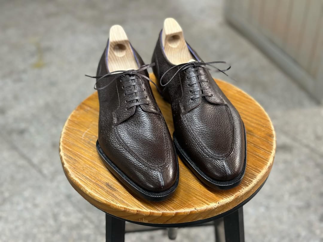REGAL II - COFFEE BROWN SPLIT TOE DERBY LACEUP