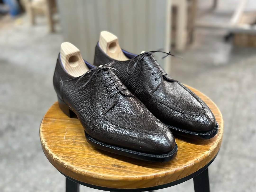 REGAL II - COFFEE BROWN SPLIT TOE DERBY LACEUP