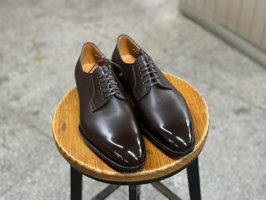CORDIAN - BROWN CRUST FORMAL DERBY LACEUP