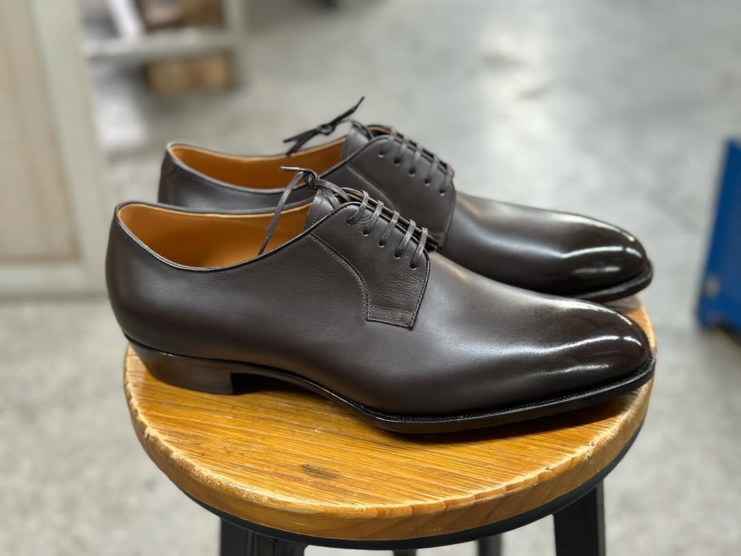 CORDIAN - BROWN CRUST FORMAL DERBY LACEUP