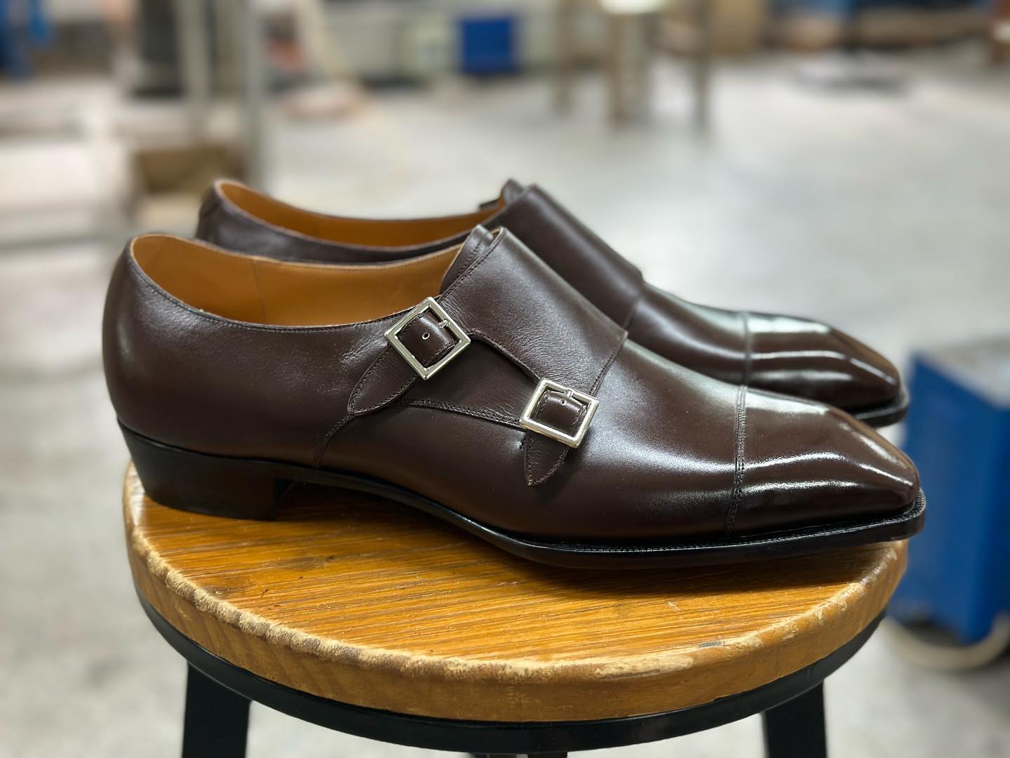 SOVEREIGN BROWN DOUBLE MONKSTRAP