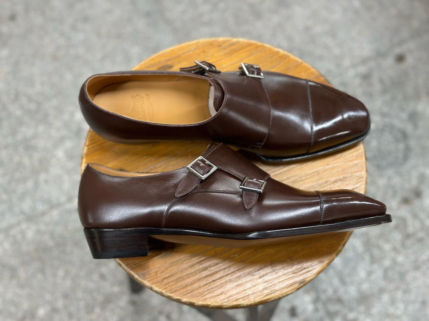 SOVEREIGN BROWN DOUBLE MONKSTRAP