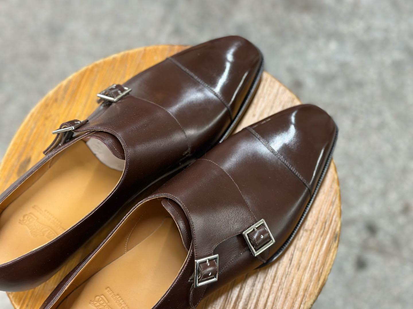 SOVEREIGN BROWN DOUBLE MONKSTRAP