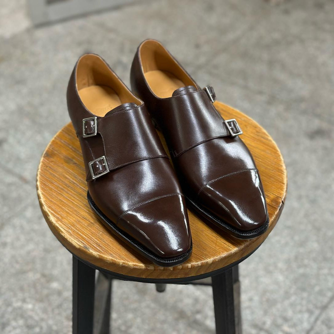 SOVEREIGN BROWN DOUBLE MONKSTRAP