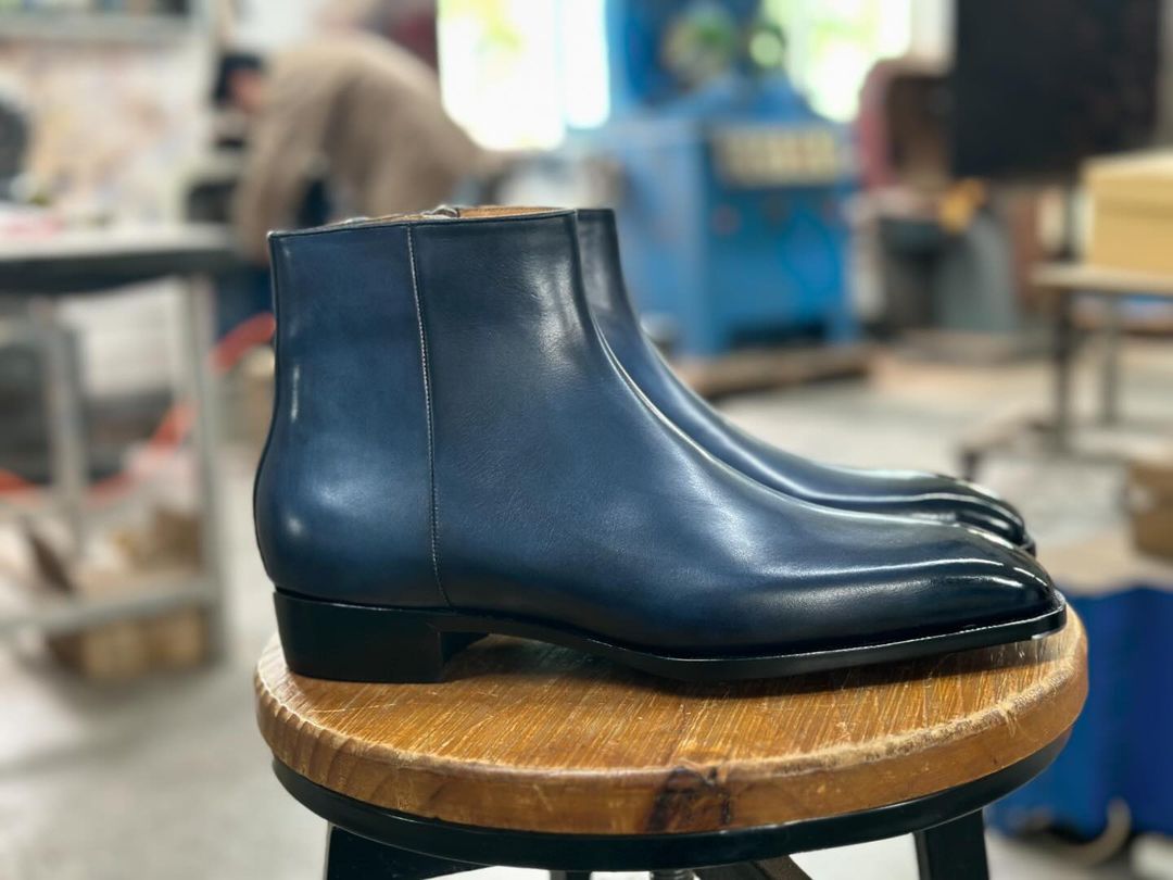CARLO - BLUE ELEGANCE DARK SHADE BOOTS