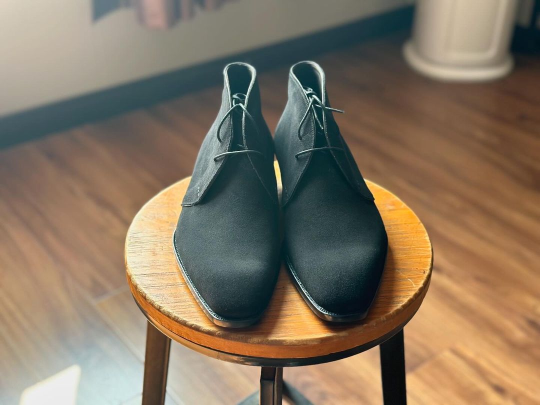 SHADOWWALK - BLACK CHUKKA BOOTS