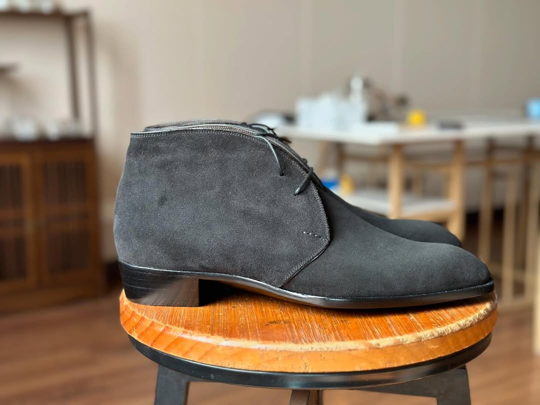SHADOWWALK - BLACK CHUKKA BOOTS