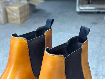 Tan Chelsea Boots | Z Last