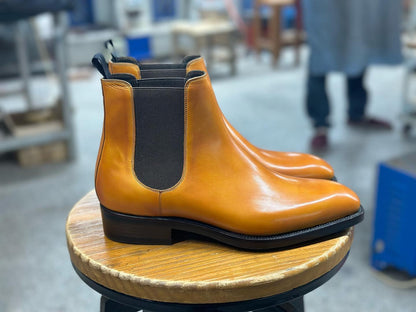 Tan Chelsea Boots | Z Last