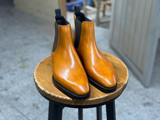 Tan Chelsea Boots | Z Last